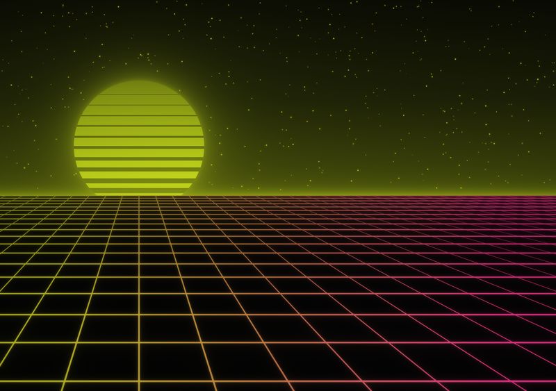 Acid Cyber, inner screen wallpaper