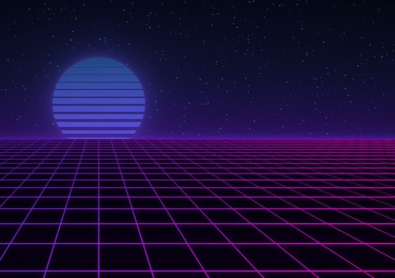 Deep Neon, inner screen wallpaper